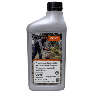 Aceite lubricante para barra y cadena 32 Oz 1l4 Gal - CADENOL STIHL 1/4